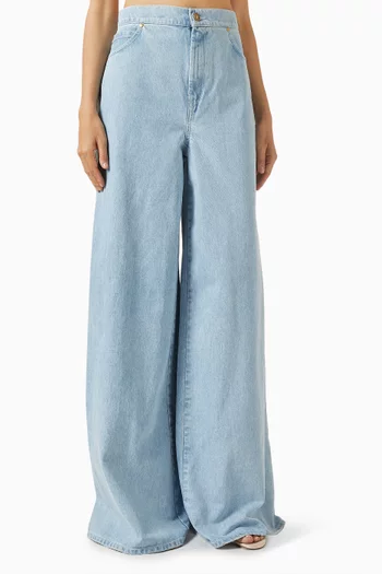 Affari Wide-leg Jeans in Denim