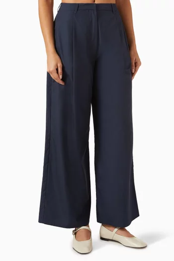 Nora Pants in Cotton-poplin