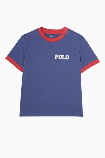 تي شيرت رينجر بشعار الماركة قطن جيرسيه