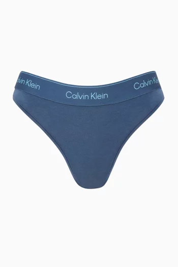 Icon Logo Thong in Cotton
