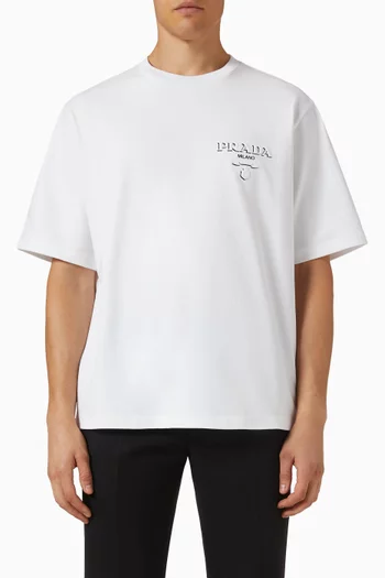 Logo T-shirt in Cotton