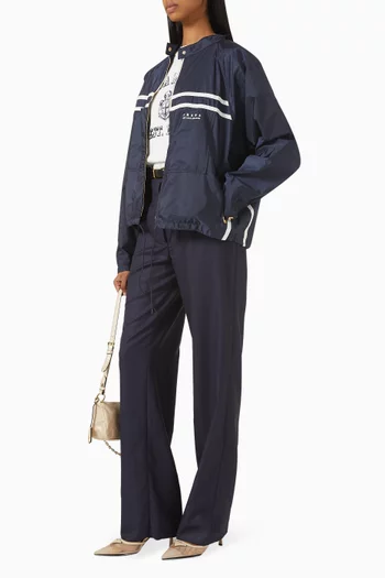 Lightweight Blouson Jacket in Re-Nylon