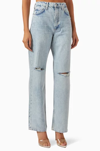 Shea Straight-leg Jeans in Denim