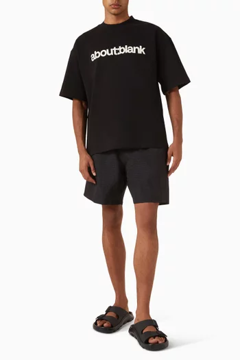 Swim Shorts in Seersucker
