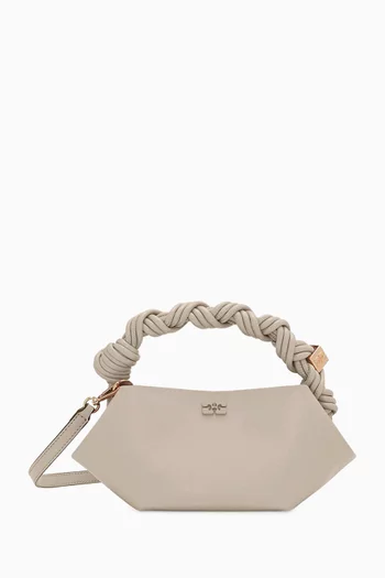 حقيبة بو ميني جلد معاد تدويره