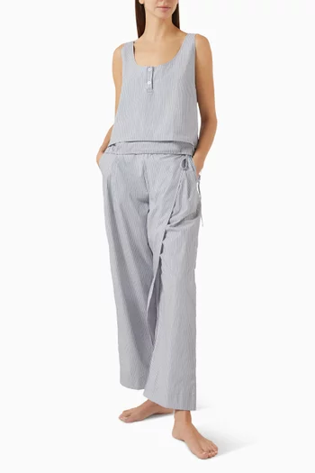 Double Layer Pants in Organic Cotton