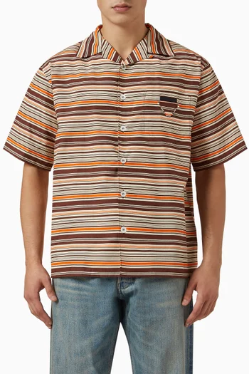 Sienna Bowling Shirt in Silk