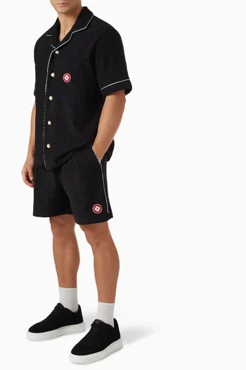 Monogram Shorts in Towel Terry