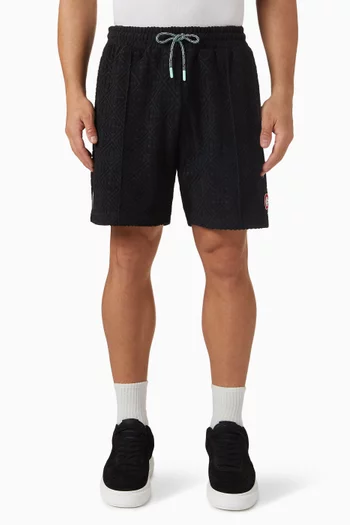 Monogram Shorts in Towel Terry