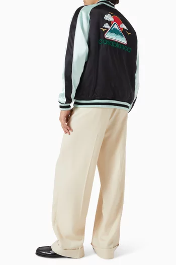 جاكيت بومبر مطرز ستان