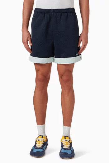 جاكيت ويندبريكر رياضي بنقشة شعار الماركة قماش تفتا