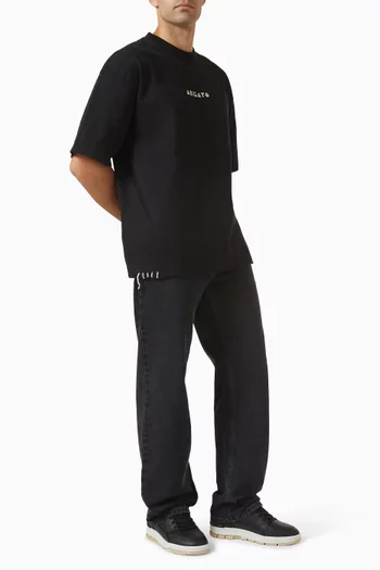 Threaded T-shirt in Organic Cotton