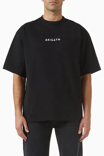 Threaded T-shirt in Organic Cotton