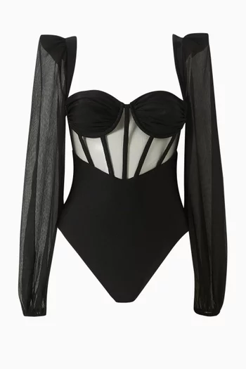 Botanic Retro One-piece Swimsuit