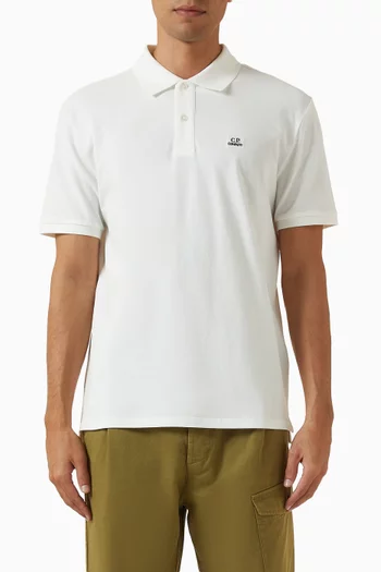 Polo Shirt in Stretch Pique
