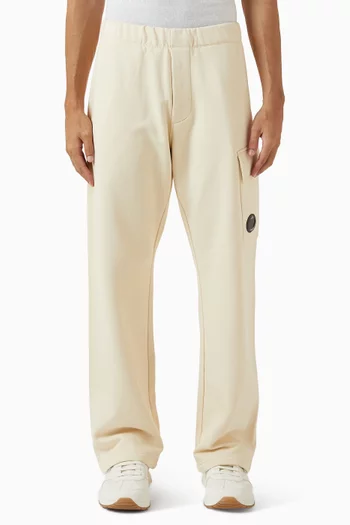 Cargo Lens Sweatpants in Diagonal Raised Fleece