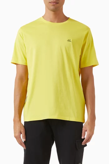 تي شيرت بأكمام قصيرة قطن جيرسيه