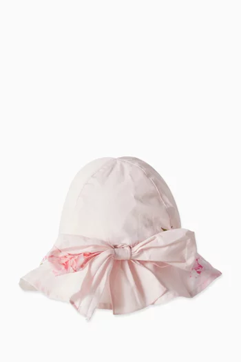 Peony Bucket Hat in Cotton