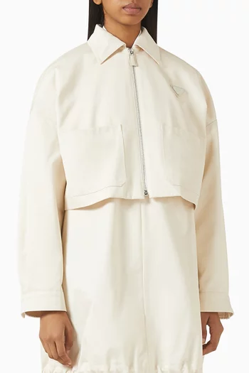 Chino Blouson Jacket in Cotton
