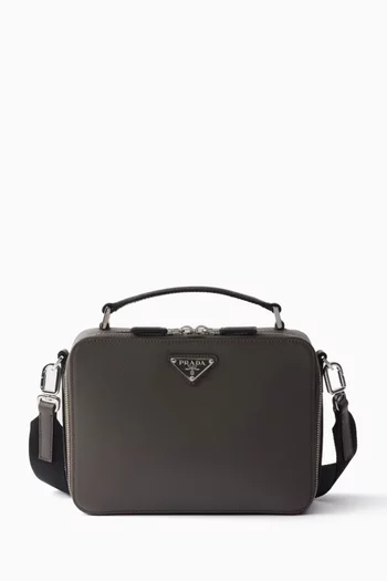 Brique Bag in Saffiano Leather