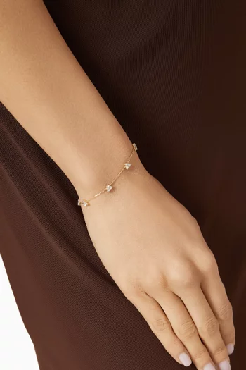 Constellation Britney Diamond Bracelet in 18kt Gold
