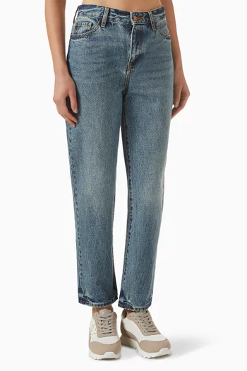 Boyfriend-fit Jeans in Denim