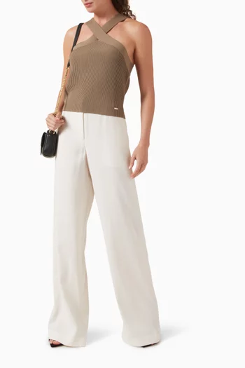 Wide-leg Pants