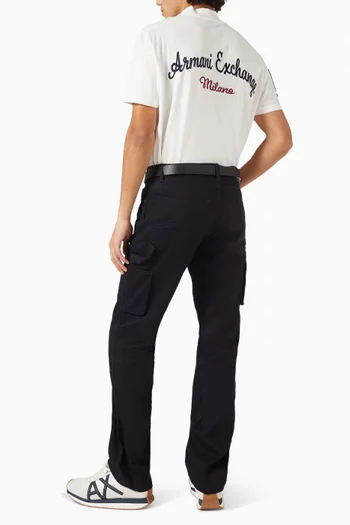 College Logo T-shirt in Cotton
