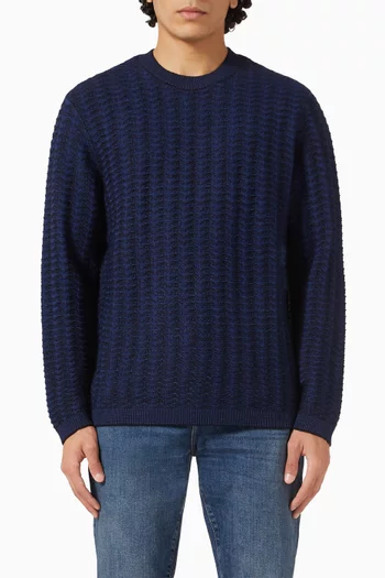 College Logo Sweater