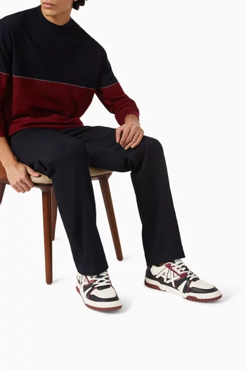 AX Sneakers in Faux Leather