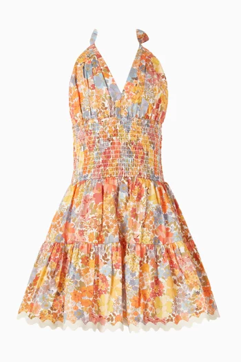 Avelle Halterneck Mini Dress