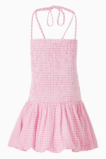 Elara Gingham Dress