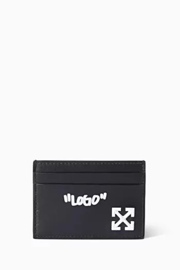 Jitney Quote Card Case in Leather