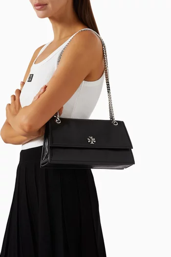 Kira Turnlock Shoulder Bag in Leather
