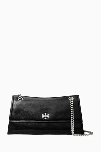 Kira Turnlock Shoulder Bag in Leather