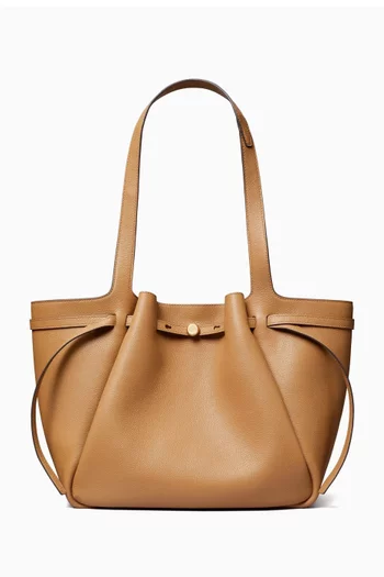 Romy Tote Bag in Pebbled Leather