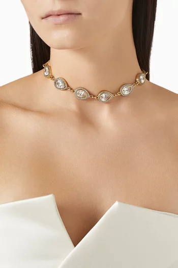 Radiance Necklace in Gold-plated Brass
