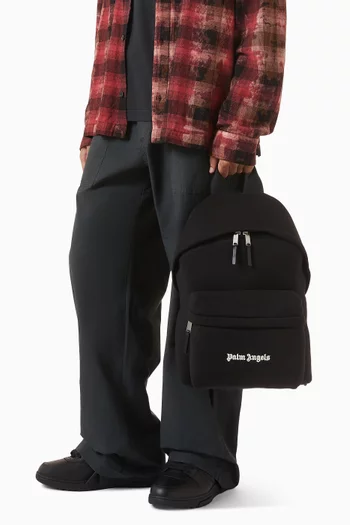 Logo Backpack in Canvas