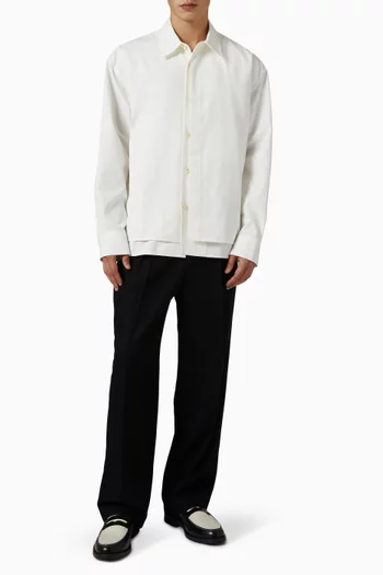 Double Layered Shirt in Cotton
