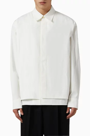Double Layered Shirt in Cotton