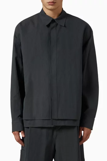 Double Layered Shirt in Cotton