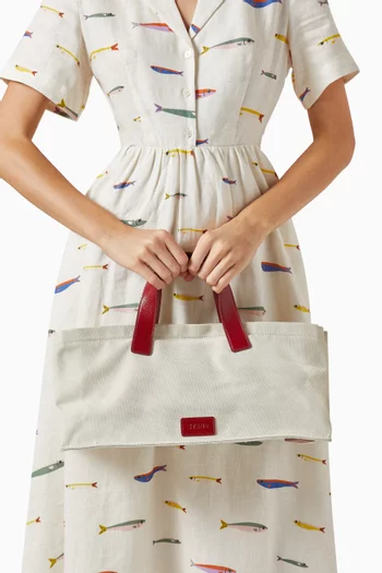 Porte Tote Bag in Canvas