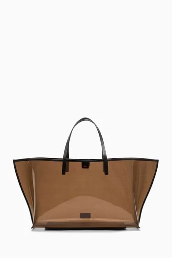 حقيبة يد كريستوس كبيرة كلوريد متعدد الفينيل