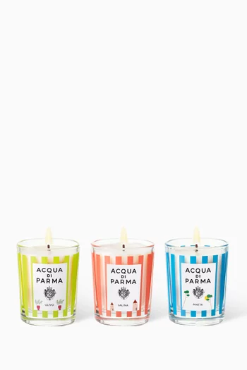 مجموعة شموع معطرة، 3 × 70 غرام