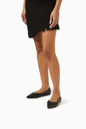 Gwen Ballet Flats in Leather