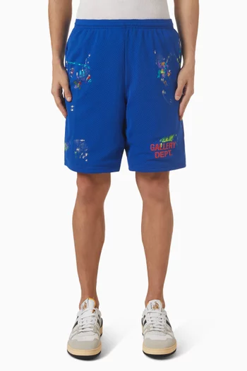 Studio Gym Shorts in Mesh Jersey