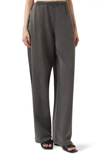 Articulated-leg Sweatpants in Cotton