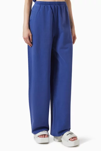 Articulated-leg Sweatpants in Cotton