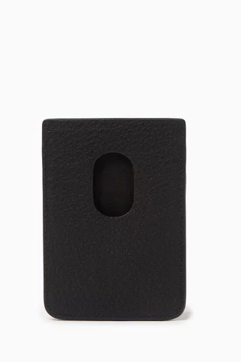 Cash Magnet Card Holder in Leather