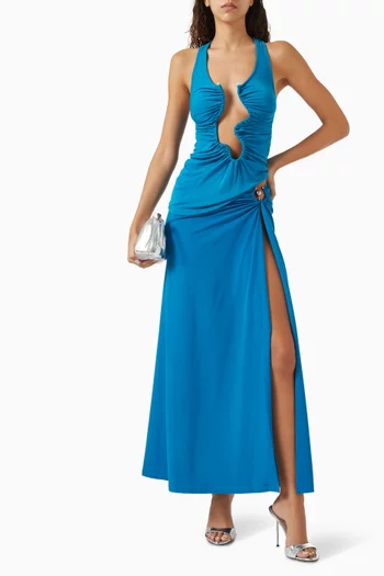 Salacia Ruched Tank Top in Viscose